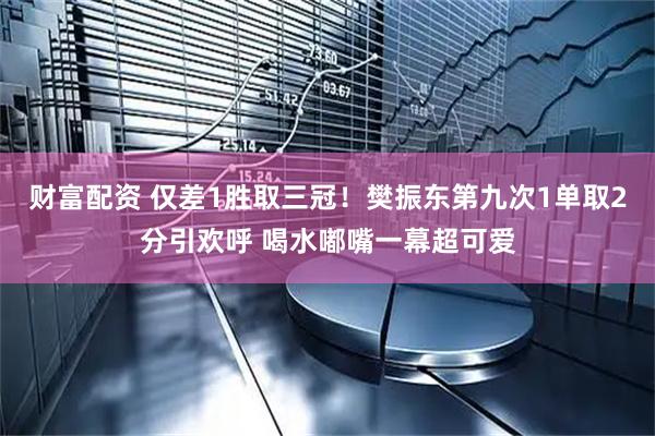 财富配资 仅差1胜取三冠！樊振东第九次1单取2分引欢呼 喝水嘟嘴一幕超可爱